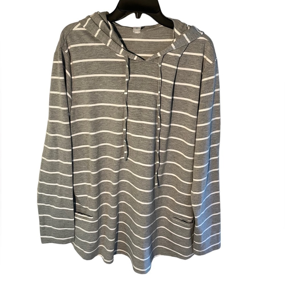 Shirley & Stone Striped Hoodie